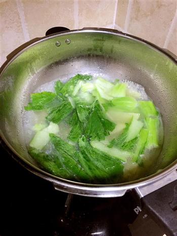 红烧排骨配青菜排骨汤的做法步骤8