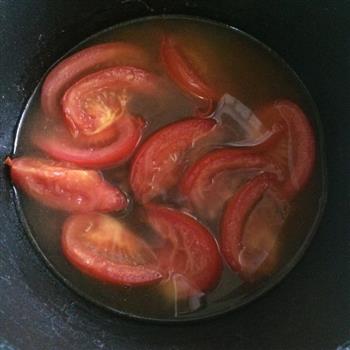 番茄金针菇豆腐汤的做法图解3