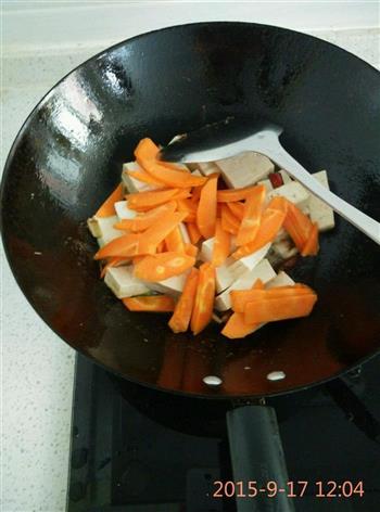 小白菜炖豆腐的做法步骤2