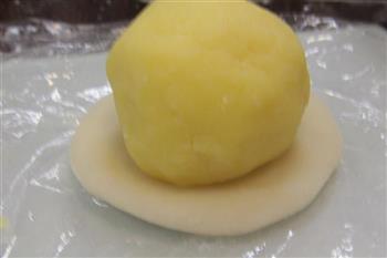 奶黄冰皮月饼的做法步骤7