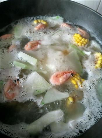 冬瓜蛤蜊汤的做法步骤3