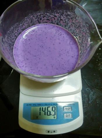健康蛋奶紫薯紫甘蓝蛋奶松饼的做法图解5