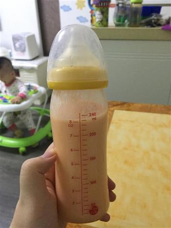 宝宝辅食7+ 木瓜牛奶的做法图解3