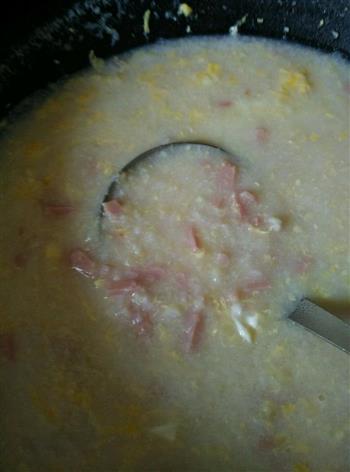 新鲜粘玉米粥的做法步骤3