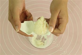 3D立体玉兔冰皮月饼的做法步骤7