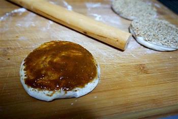 酥脆掉渣的芝麻酱烧饼的做法步骤10