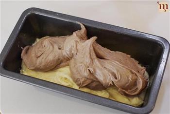 巧克力大理石蛋糕的做法步骤10