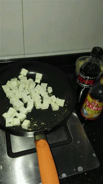 可乐豆腐的做法图解1