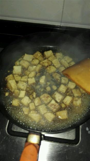 可乐豆腐的做法步骤2