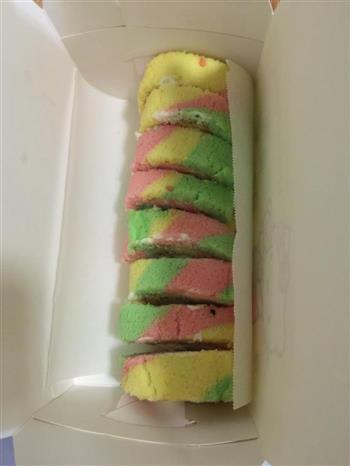 彩虹蛋糕卷的做法步骤16