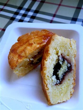 法式蓝莓乳酪月饼的做法步骤16