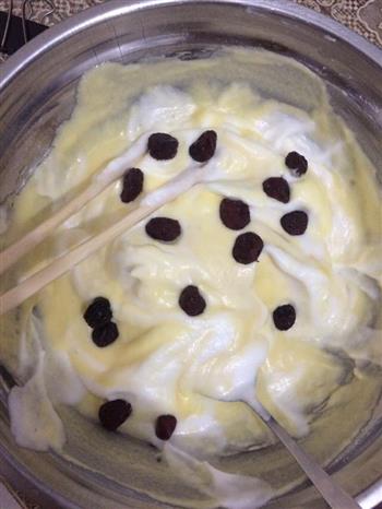 蔓越梅酸奶蒸蛋糕的做法步骤7