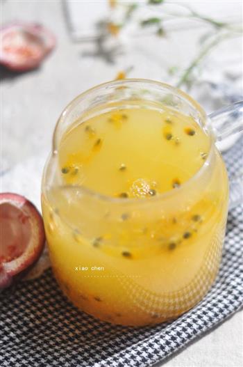 甜梨百香果汁-暖暖的果汁的做法图解10