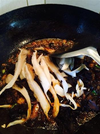 干羊肉蘑菇臊子面的做法步骤3