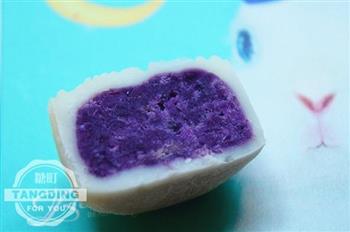 紫薯冰皮月饼-懒人今天不偷懒的做法步骤11