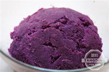 紫薯冰皮月饼-懒人今天不偷懒的做法步骤3