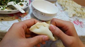 水煮韭菜鸡蛋饺子的做法步骤8