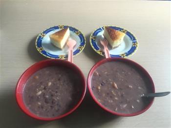 红豆燕麦牛奶双薯养生粥的做法步骤8