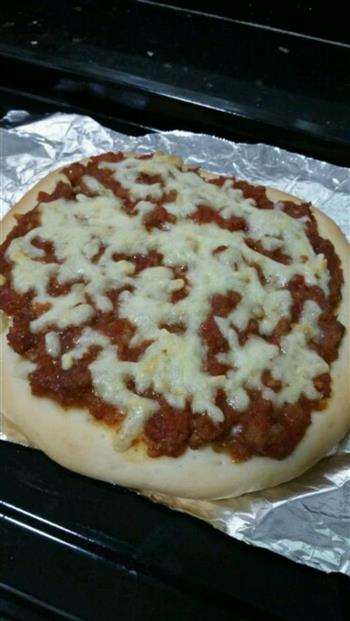 蕃茄肉酱披萨，哇赞的做法图解11