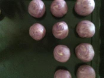 紫薯&可可一口酥的做法步骤8