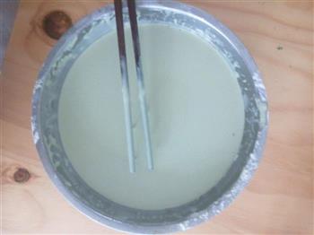 抹茶冰皮红豆馅月饼的做法步骤3