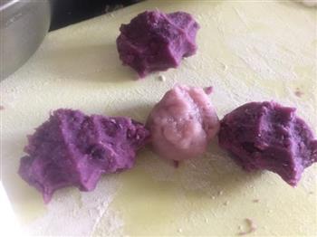紫薯冰皮月饼的做法步骤3