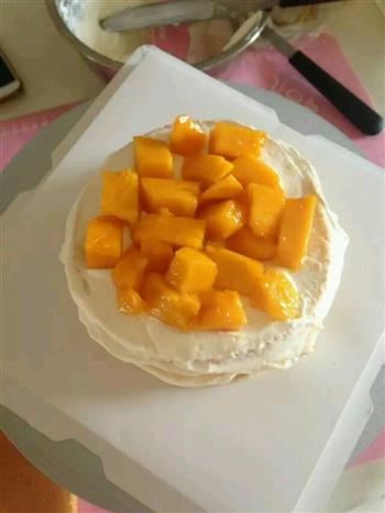 奶油霜韩式裱花蛋糕的做法步骤1