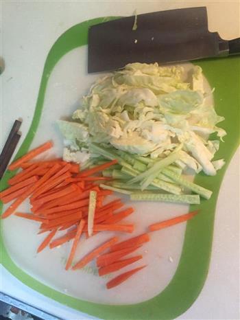 炒蔬菜杂菜的做法图解1