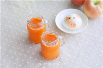 营养美味的胡萝卜苹果汁的做法步骤11