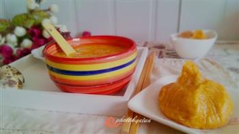 金丝小米粥+南瓜包的做法步骤7