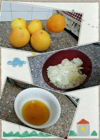 柚子蜜-品尝南非的果香味道的做法步骤1