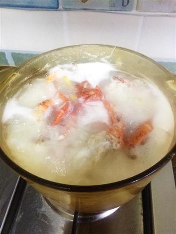 龙虾鲍鱼粥的做法步骤4