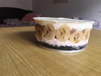 香蕉多层冻芝士蛋糕的做法图解8