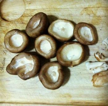 肉酿香菇的做法图解3