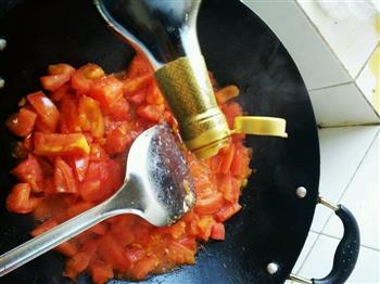 番茄鸡蛋炒面的做法步骤6