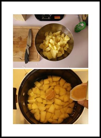 土豆南瓜浓汤的做法图解3