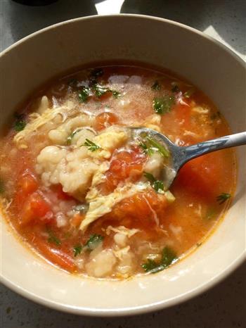 简单易消化-番茄疙瘩汤的做法图解7