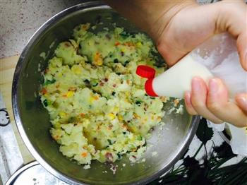 土豆泥沙拉/薯泥沙拉的做法步骤8