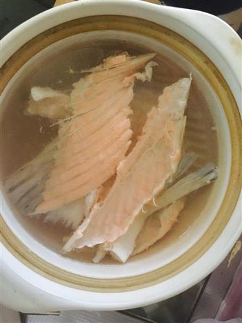 三文鱼味增汤的做法步骤5