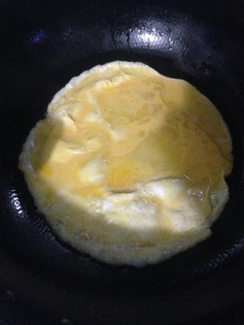 简单早餐—一孜然鸡蛋火腿炒饭的做法步骤3