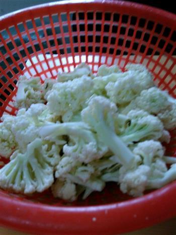 家常干锅花菜的做法步骤1