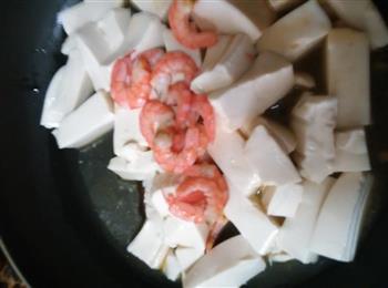 美味虾仁豆腐的做法步骤4