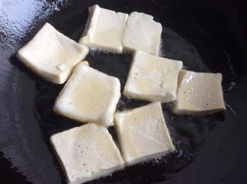 鸡丁爆千叶豆腐的做法步骤4