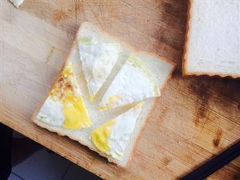 微波炉煎蛋-快手三明治的做法步骤7