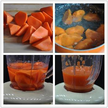 蔬菜汁做的彩色饺子的做法步骤2