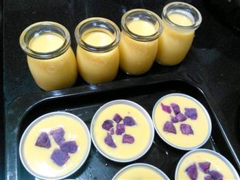 芒果紫薯奶酪布丁的做法步骤4