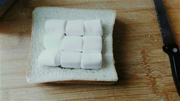 烤棉花糖面包的做法步骤5