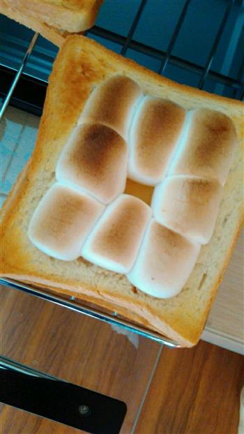 烤棉花糖面包的做法步骤6