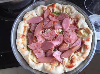 披萨的做法图解2