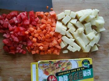 咖喱土豆饭的做法步骤2